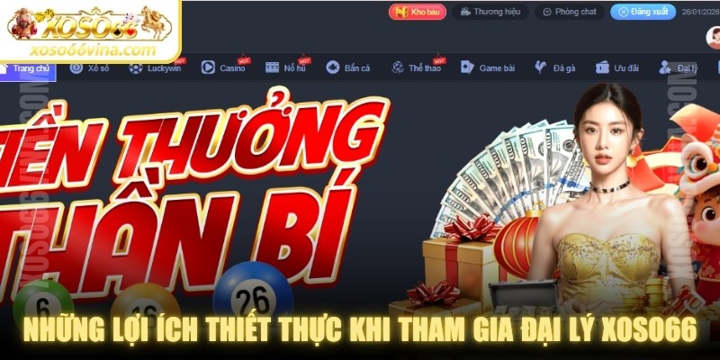 Đại Lý XOSO66 VINA Chính Thức - Kiếm Tiền Cùng Xổ Số 66 - XOVN.WEBSITE