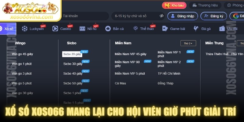 Xổ Số XOSO66 VINA – Chinh Phục Giải Độc Đắc - XOVN.WEBSITE